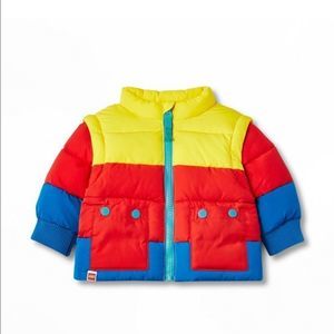 LEGO Collection x Target Baby Color Block Puffer Jacket / Vest | Limited…